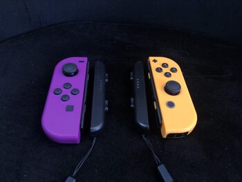 Violetini/Geltoni Nintendo Switch Joycon Pulteliai