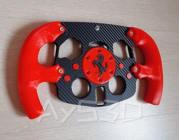 MOD F1 Formula 1 FERRARI para Volante Logitech G29 y G923 de PS PlayStation y PC