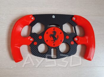 MOD F1 Formula 1 FERRARI para Volante Logitech G29 y G923 de PS PlayStation y PC