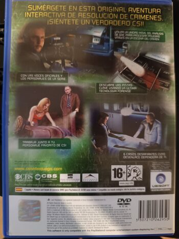 CSI: 3 Dimensions of Murder PlayStation 2