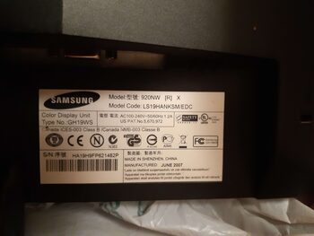 Samsung SyncMaster 920NW 19" Widescreen LCD Monitor