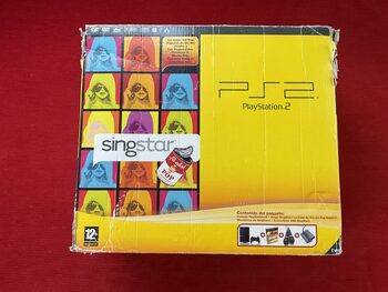 Caja Exterior Singstar Consola Playstation 2 Slim Ps2 Black Scph-77004 SOLO