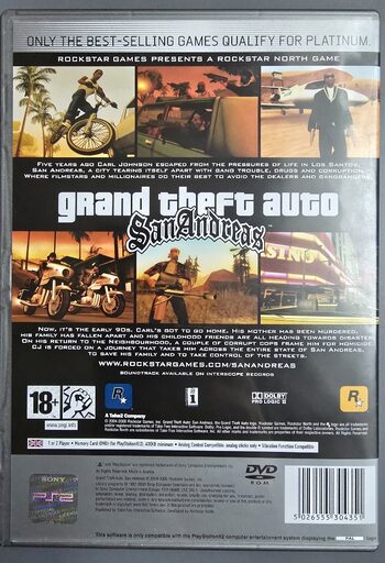 Grand Theft Auto: San Andreas PlayStation 2