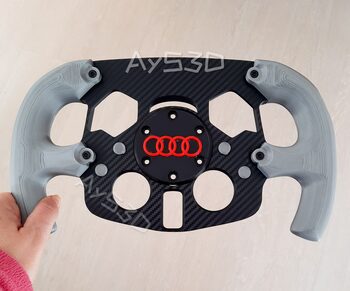 Buy MOD F1 Fórmula 1 AUDI para Volante Logitech G29 y G923 PlayStation PS y PC Gris