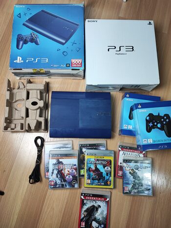 PlayStation 3 Super Slim, Blue, 500GB