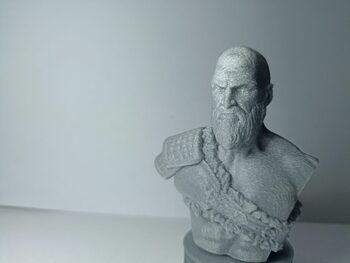 Kratos bust for painting