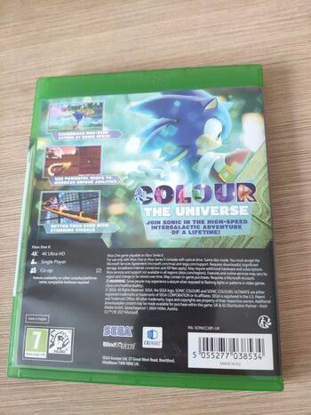 Sonic Colors: Ultimate Xbox One