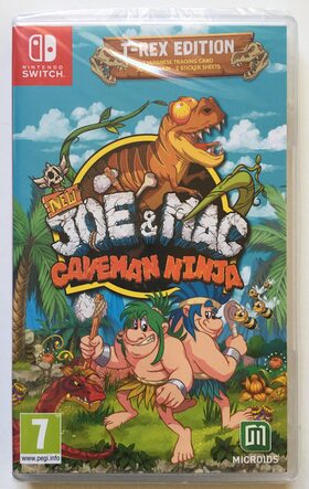 New Joe & Mac: Caveman Ninja T-Rex Edition Nintendo Switch