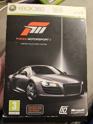 Forza Motorsport 3 Collector's Edition Xbox 360
