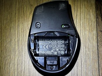 Logitech belaidė pelė ir klaviatūra (M705 ir K340)