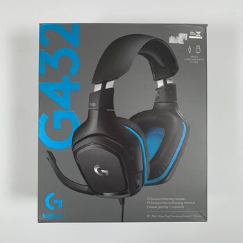Logitech G432 Wired Gaming Headset 7.1 Surround Sound DTS Headphone:X 2.0 Mic