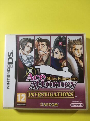 Ace Attorney INVESTIGATIONS: Miles Edgeworth Nintendo DS