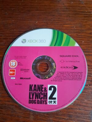 Kane & Lynch 2: Dog Days Xbox 360