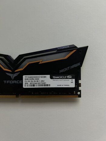 Team T-Force Dark 16 GB (2 x 8 GB) DDR4-3000 Black PC RAM for sale