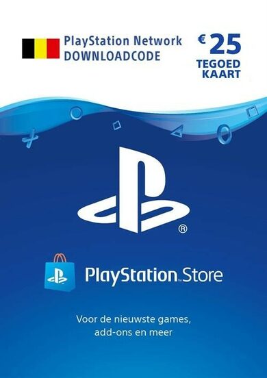 E-shop PlayStation Network Card 25 EUR (BE) PSN Key BELGIUM