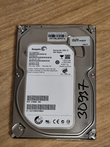 Seagate 500 GB HDD Storage