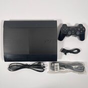 PlayStation 3 Super Slim, Black, 500GB + Controller and Cables