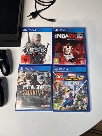 PlayStation 4, Black, 500GB