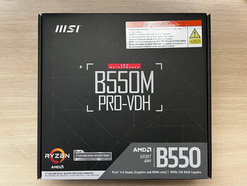 MSI B550M PRO-VDH AM4 Como nueva