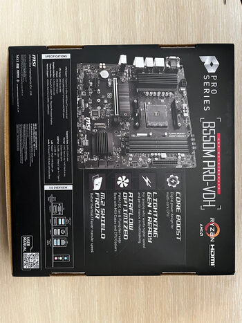 MSI B550M PRO-VDH AM4 Como nueva