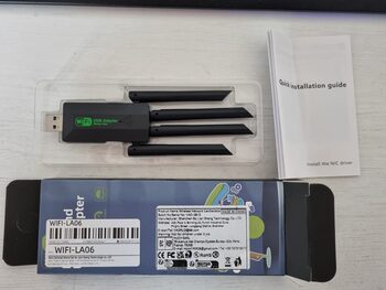 1200Mbps WiFi USB Adapteris 2.4Ghz - 5Ghz standartas