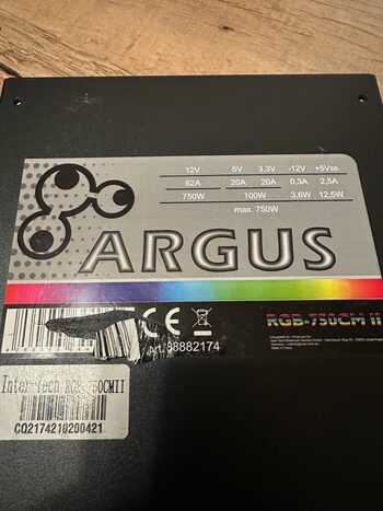 Inter-Tech Argus RGB-750W CM II for sale