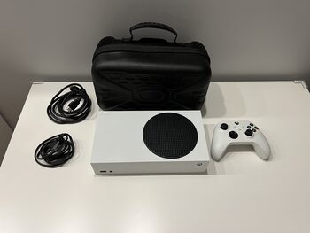 Xbox Series S, White, 512GB+Kelioninis dėklas