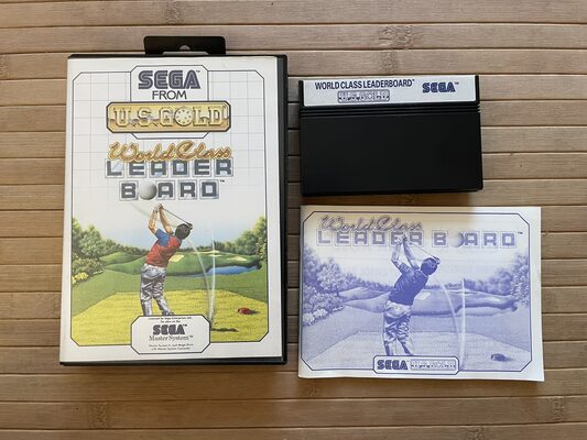 World Class Leader Board Golf SEGA Master System