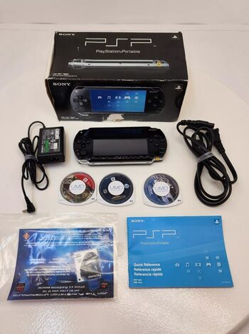 PSP 1000, Black, 1GB