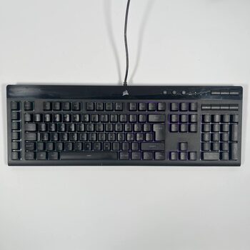 Corsair K55 RGB Gaming Keyboard IP42 Dust and Water Resistance – 6 Programmable