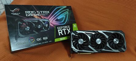 Asus GeForce RTX 3070 8 GB 1500-1905 Mhz PCIe x16 GPU