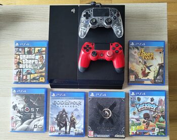 Pack Ps4 1Tb con 2 mandos + 6 juegos 