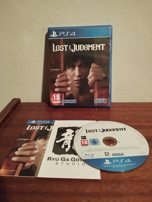 Lost Judgment PlayStation 4