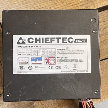 CHIEFTEC CFT-560-A12S 560W PSU Maitinimo blokas