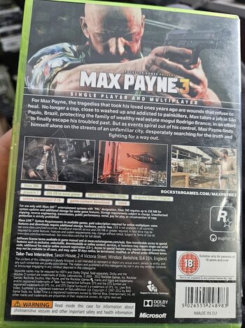 Max Payne 3 Xbox 360