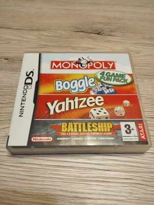 Monopoly / Boggle / Yahtzee / Battleship Nintendo DS