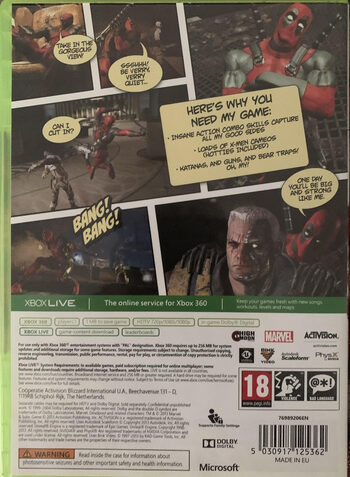 Deadpool Xbox 360