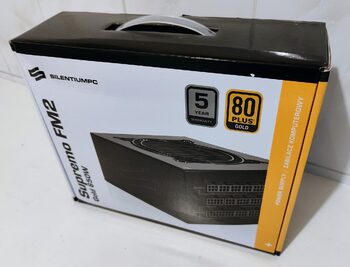 SILENTIUMPC SUPREMO FM2 GOLD 650W 80 Plus gold PSU Maitinimo blokas