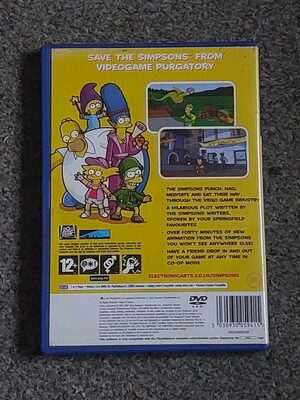 The Simpsons Game PlayStation 2