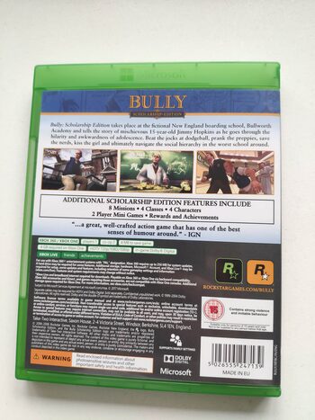 Bully: Scholarship Edition Xbox One