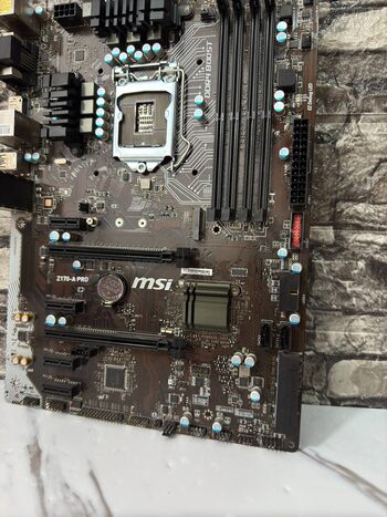 MSI Z170-A PRO Intel Z170 ATX DDR4 LGA1151 2 x PCI-E x16 Slots Motherboard