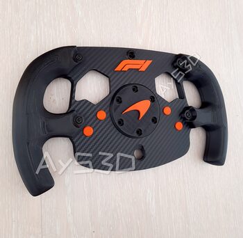 MOD F1 Formula 1 MCLAREN para Volante Logitech G920 de Xbox y PC Naranja