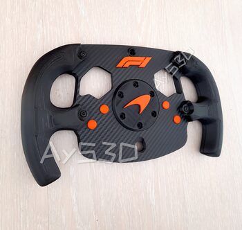 MOD F1 Formula 1 MCLAREN para Volante Logitech G920 de Xbox y PC Naranja