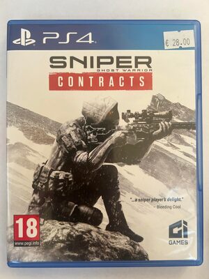 Sniper Ghost Warrior Contracts PlayStation 4