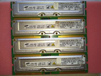 Buy MR18R162GDF0-CM8 Samsung Rambus 512MB PC800 ECC 184-Pin RDRAM RIMM