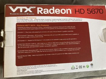 Vtx3d HD 5670 512 MB for sale