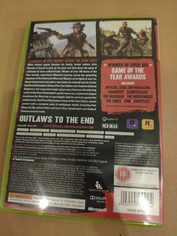 Red Dead Redemption: Game of the Year Edition Xbox 360