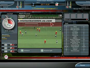Total Club Manager 2005 PlayStation 2