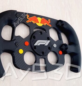 MOD F1 Formula 1 RED BULL para Volante Logitech G29 y G923 de Ps PlayStation 