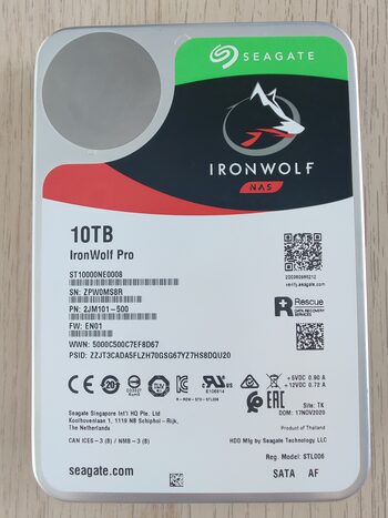 Seagate IronWolf Pro 10 TB HDD Storage